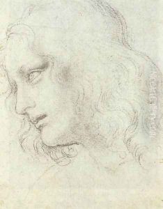 Study for the Last Supper: James by Leonardo Da Vinci