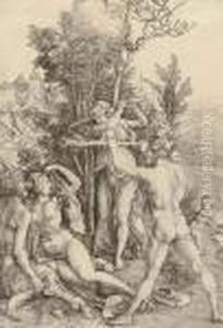 Hercules At The Crossroads by Albert Durer Lucas