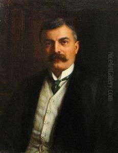 A Portrait Of Mr. Thaddeus Arathoon; And A Companion Portrait Of His Wife (a Pair)