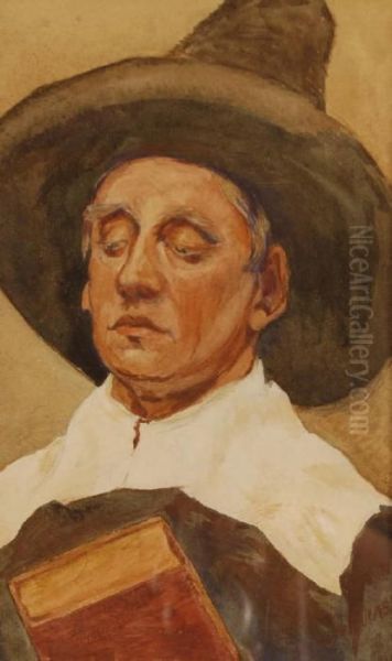 Study Of A Puritan - view 1