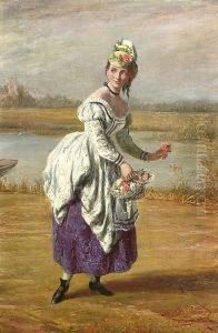 The Flower Seller by John Templeton Lucas