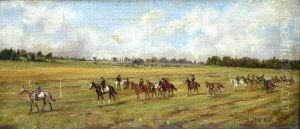 "on Chattis Hill" by Henry Frederick Lucas-Lucas