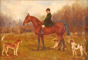 Ahuntsman With Hounds, The Heythrop Hunt