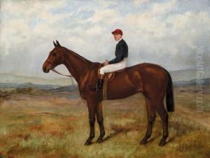 Portrait Of Jerry M With Ernie Piggott Up Portrait Of Jerry M With Ernie Piggott Up