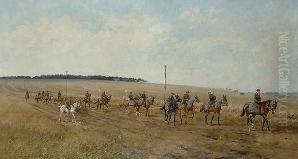 Bedford Cottage String At Exercise In Warren Hill, Newmarket - view 1