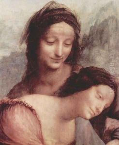 The Virgin and Child with St Anne (detail)