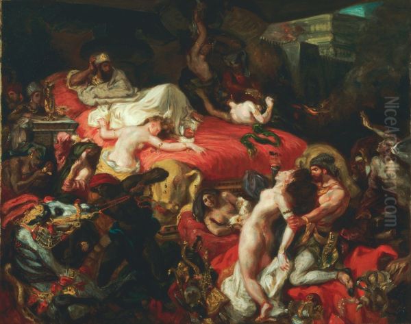 The Death of Sardanapalus - view 1