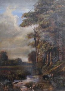 Landscape by Stefan Luchian