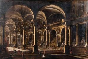 Il Convito Di Baldassare by Ascanio Luciani