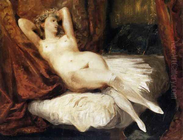 Female Nude Reclining on a Divan 1825-26 - view 1