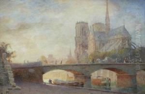 View Of Notredame by Max Ludby