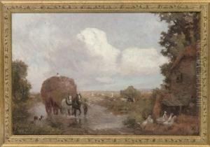 To The Hayfields; And Crossing The Ford