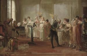The Recital by Albert Ludovici