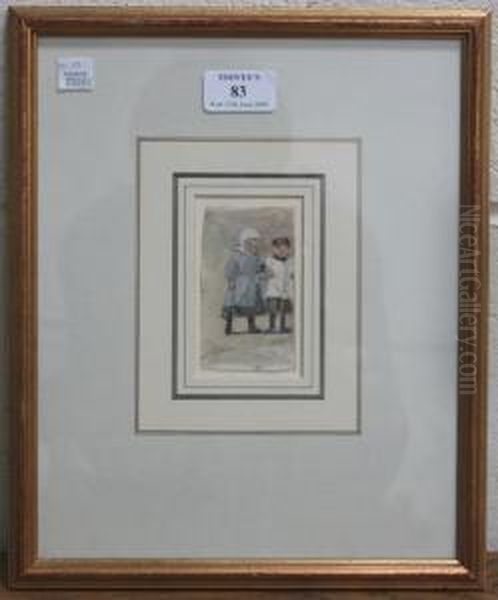 Study Of Two Children - view 1