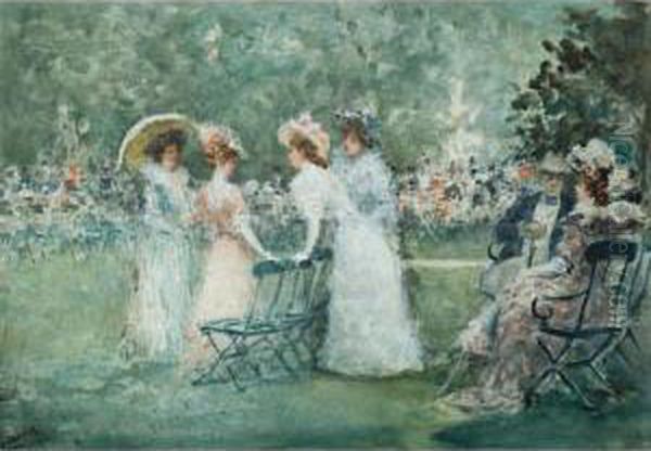 The Garden Party by Albert Ludovici