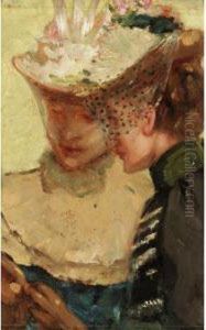 Study Of Hats by Albert Ludovici
