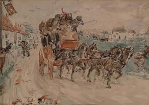 David Copperfield Going To Yarmouth. by Albert Ludovici