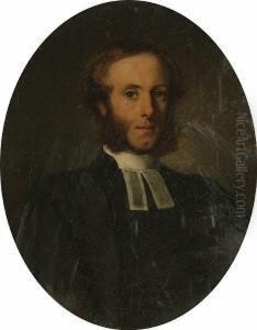 Portrait Bust Length Of A Lawyer; Portrait Bust Length Of A Lady