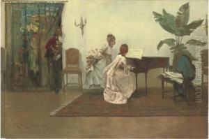The Recital by Albert Ludovici