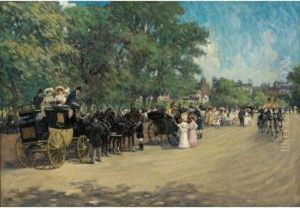 The Four-in-hand, Hyde Park by Albert Ludovici