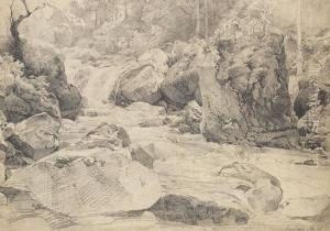 Bach Im Wald by Carl Julius Ludwig