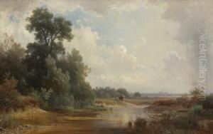Blick Auf Munchen by Henri Louis Ludwig