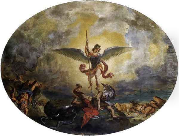 St Michael defeats the Devil - view 1