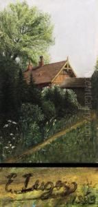 Romantische Dorflandschaft Romantische Dorflandschaft