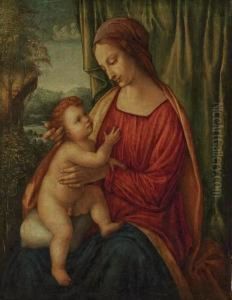 The Madonna And Child by Bernardino Luini