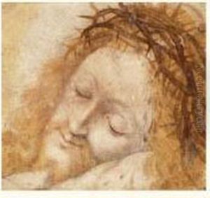 Tete Du Christ by Bernardino Luini