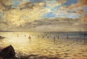 The Sea from the Heights of Dieppe 1852