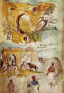 Stadtmauer of Meknes (from that Moroccan sketch book)