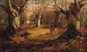 'where Smiling Spring It's Earliest Visit Paid' by William Snr Luker