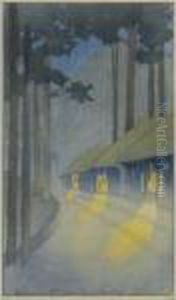 Road To The Forest by Bertha Boynton Lum