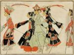 Promenade Of The Marionettes by Bertha Boynton Lum