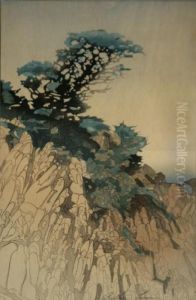 Pines On A Cliff