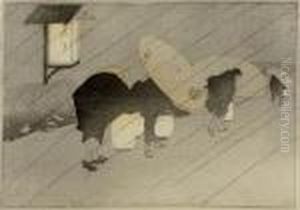 A Rainy Twilight by Bertha Boynton Lum