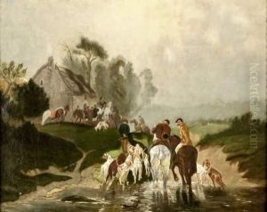 Retour De Chasse by Evariste Luminais