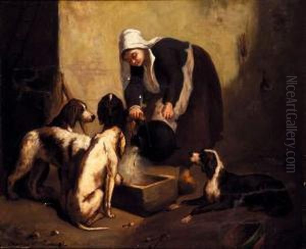 La Soupe Des Chiens De Chasse. - view 1