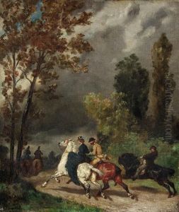 An Afternoon Ride by Evariste Luminais
