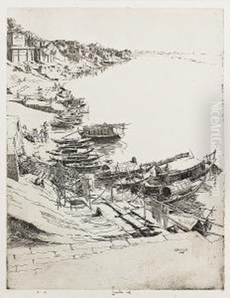 The Upper Reach Benares - view 1