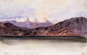 The Coast of Spain at Salabrena by Eugene Delacroix