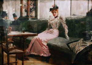 Parisian Life by Juan Luna y Novicio