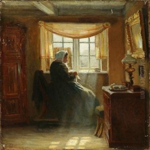 Interior Fra Nyboder by Emil Carl Lund