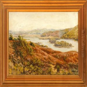 Scene From Silkeborg Lake District by Emil Carl Lund
