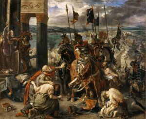 The Entry of the Crusaders into Constantinople 1840
