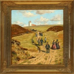 Efter Gudstjenesten I Jylland by Emil Carl Lund