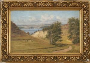 Harvest Scenery With A View To The Water