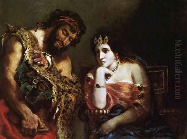 Cleopatra and the Peasant 1838 - view 1