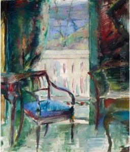 Interior With A Chair by Henrik Lund